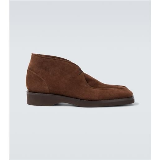 John Lobb stringate tim in suede