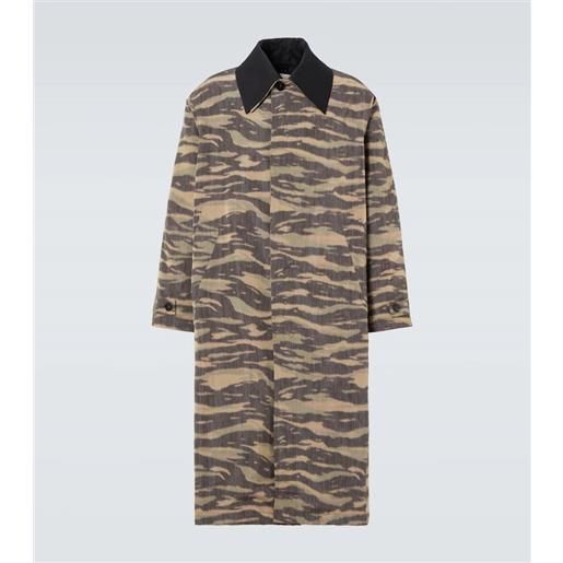 Jil Sander soprabito camouflage