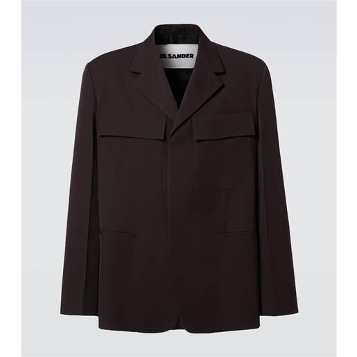 Jil Sander giacca in lana
