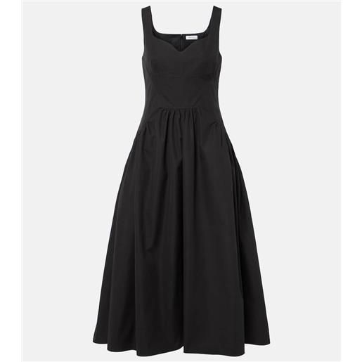 McQueen abito midi in cotone