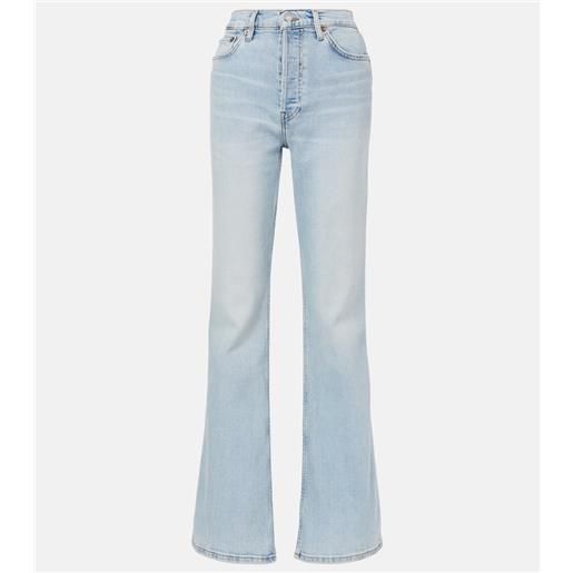 Re/Done jeans flared the riding jean a vita alta