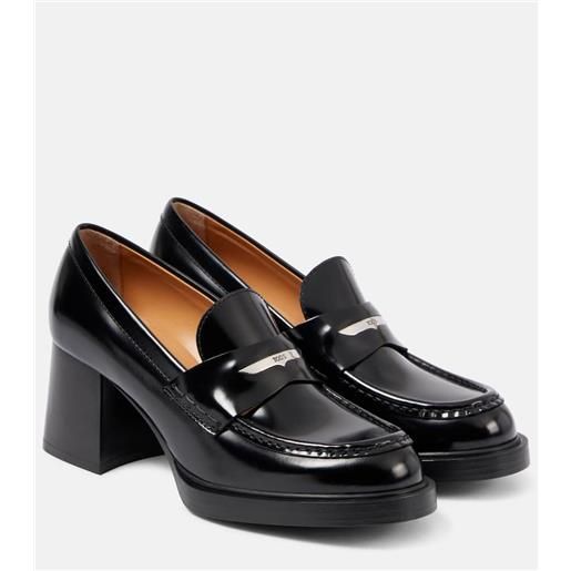 Tod's mocassini plateu con platform