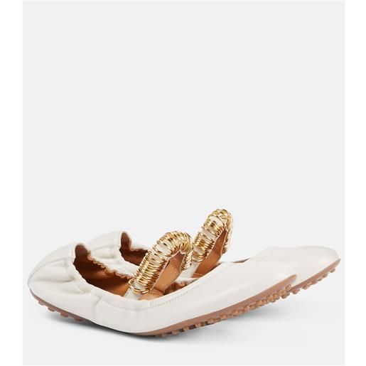 Tod's ballerine in pelle