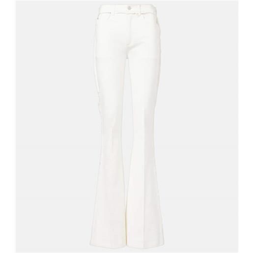 McQueen jeans bootcut a vita alta