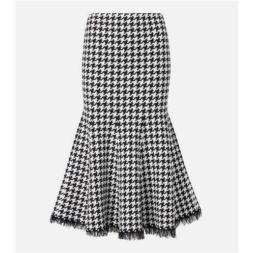 McQueen gonna midi pied-de-poule