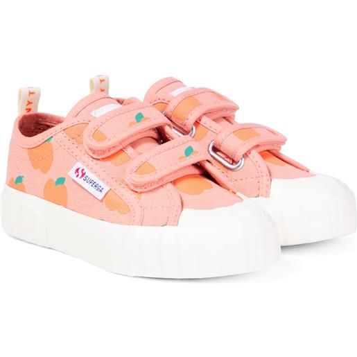 Tinycottons x superga - sneakers apples con stampa
