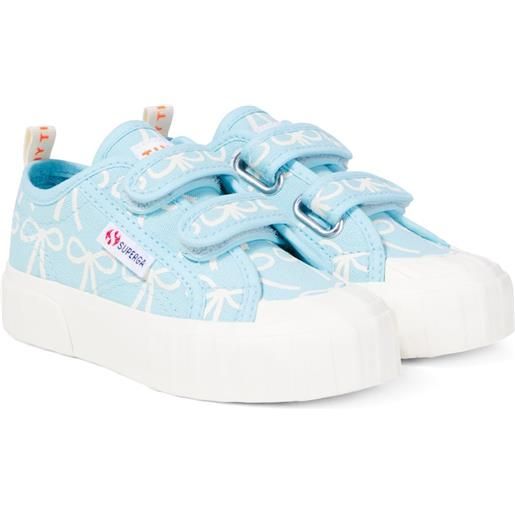 Tinycottons x superga bows - sneakers con stampa