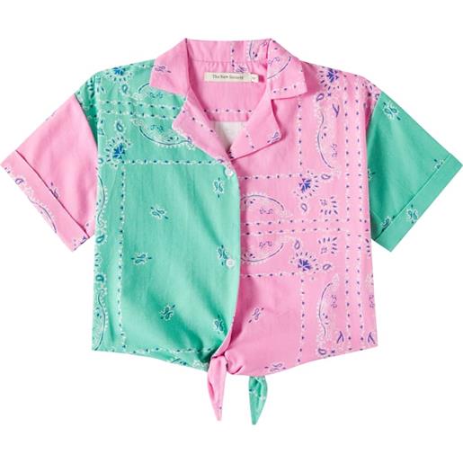 The New Society camicia mileto in cotone bandana