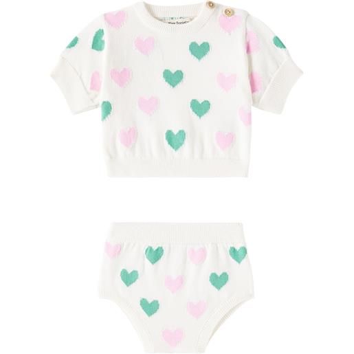 The New Society baby - top e culottes oia in cotone
