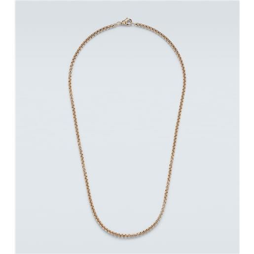 David Yurman collana a catena in oro 18kt