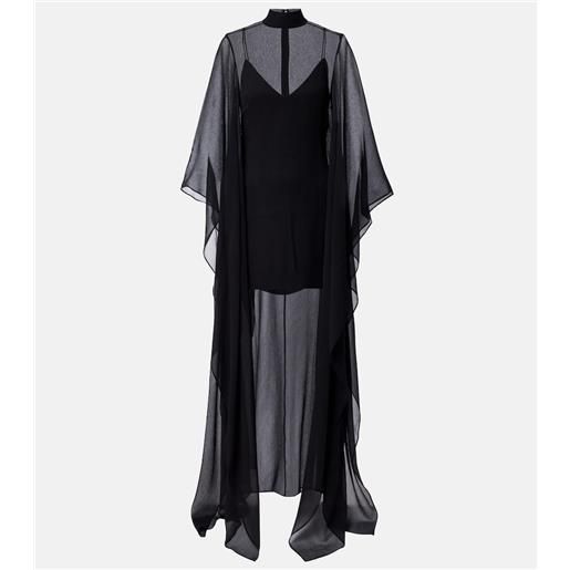 Taller Marmo caftano lanzarote garden in crãªpe di chiffon