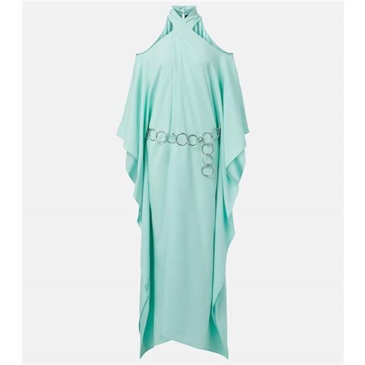 Taller Marmo caftano mambo con scollo allâamericana e cintura