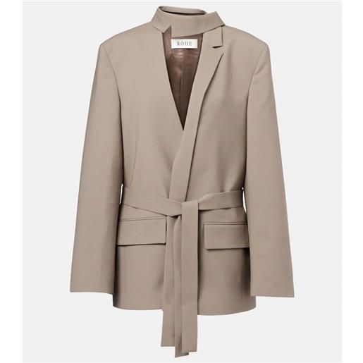 Rohe rã³he blazer con cintura