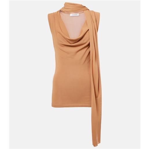 Aya Muse top con foulard