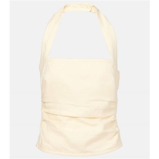 SIR top jerry in lino con ruches