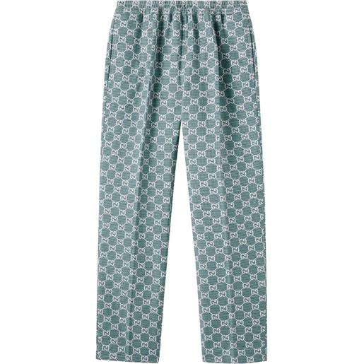 Gucci Kids pantaloni in cotone gg