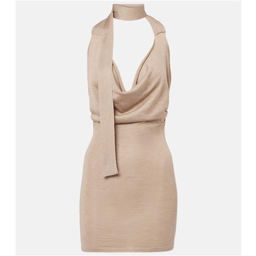 Aya Muse miniabito evo in maglia di seta e cashmere