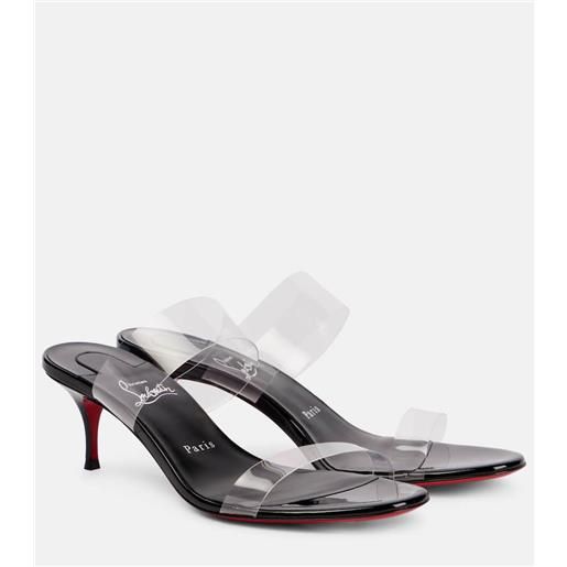 Christian Louboutin sandali just nothing 55 in pvc