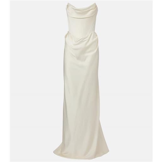 Vivienne Westwood bridal - abito lungo galaxy in crãªpe di raso