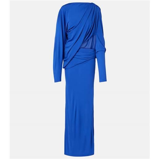 Christopher Esber abito lungo encased nature in jersey