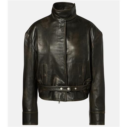 Christopher Esber bomber eddie in pelle