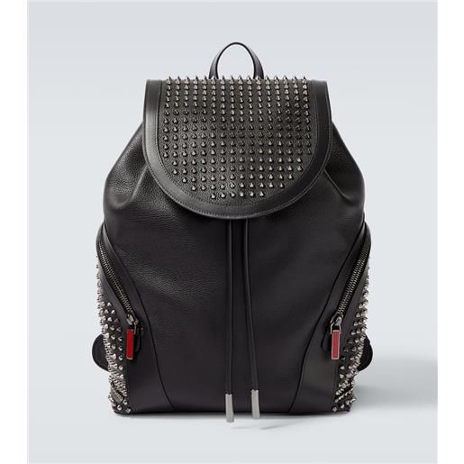 Christian Louboutin zaino funky in pelle con decorazioni