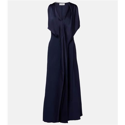 Victoria Beckham abito midi in raso
