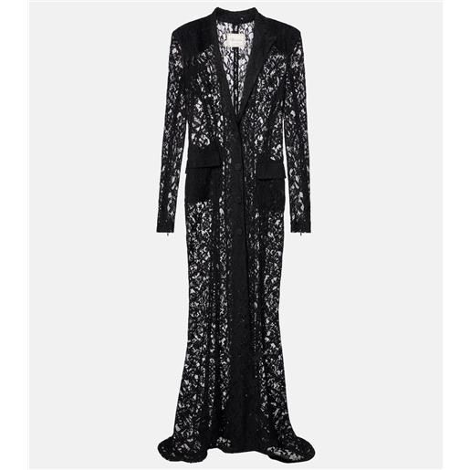 Blumarine abito lungo in pizzo