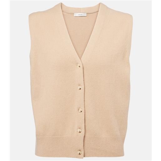 Vince gilet in misto lana e cashmere