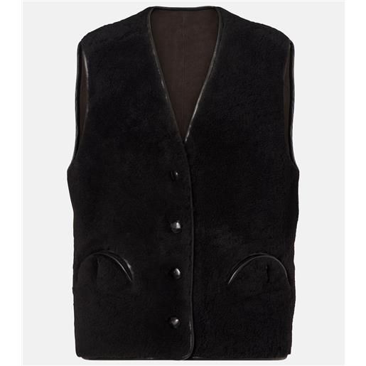 Blaze Milano blazã© milano gilet gliss in shearling