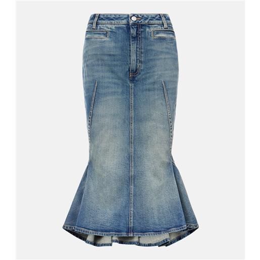 McQueen gonna midi di jeans