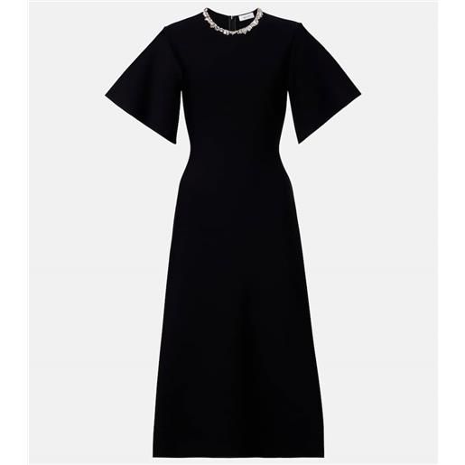 McQueen abito da cocktail decorato