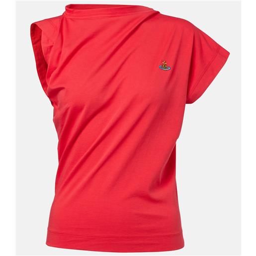 Vivienne Westwood top hebo in jersey di cotone