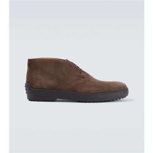 Tod's anfibi in suede