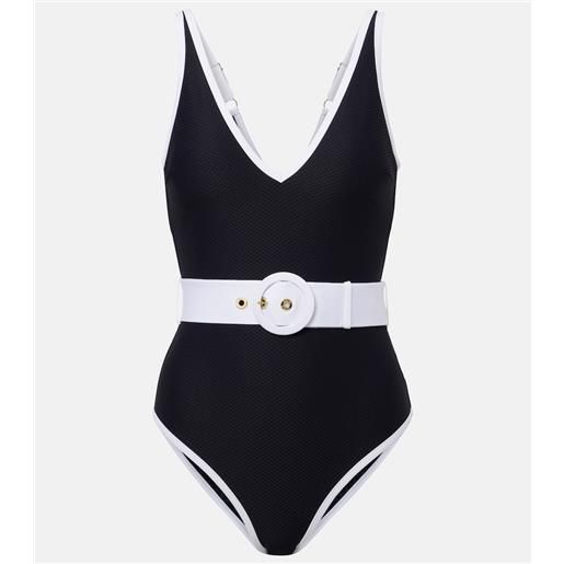 Heidi Klein costume intero pampelonne con cintura