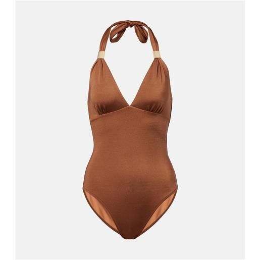 Heidi Klein costume intero grasse con scollo allâamericana