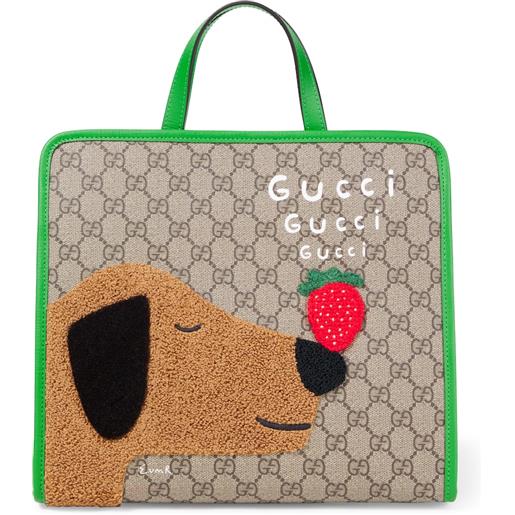 Gucci Kids x euan roberts - shopper gg con stampa