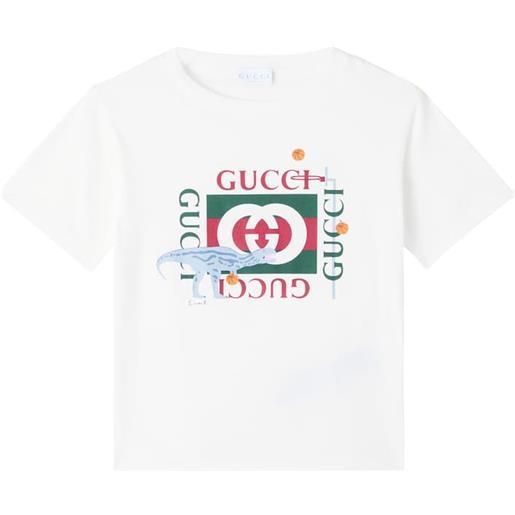 Gucci Kids x euan roberts - t-shirt in cotone