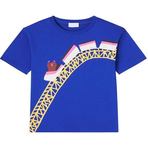Gucci Kids t-shirt in jersey di cotone con stampa