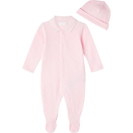 Gucci Kids baby - tutina e berretto in cotone gg