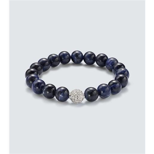 Sydney Evan bracciale in oro bianco 14kt con diamanti