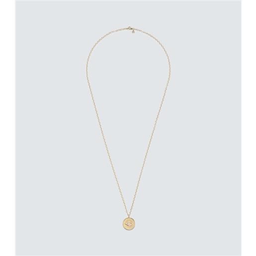 Sydney Evan collana in oro 14kt con diamanti