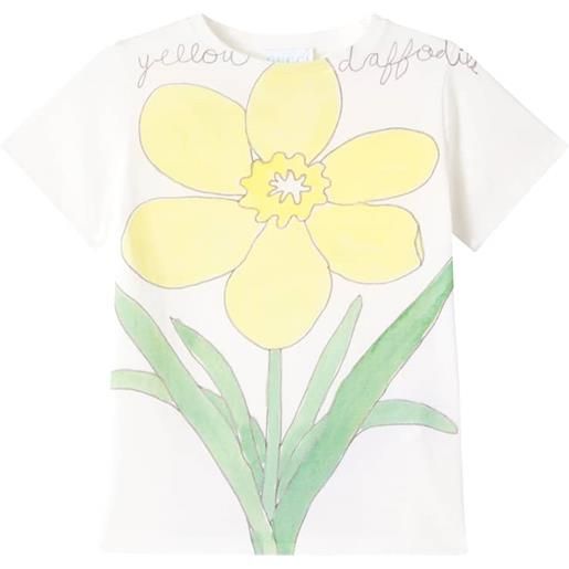 Gucci Kids t-shirt in jersey di cotone con stampa
