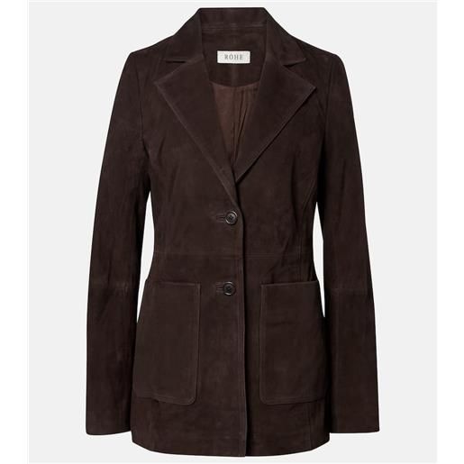 Rohe rã³he blazer in suede