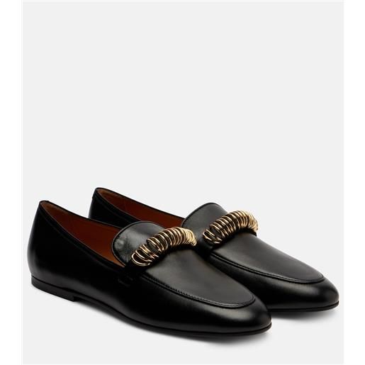 Tod's mocassini in pelle con decorazioni