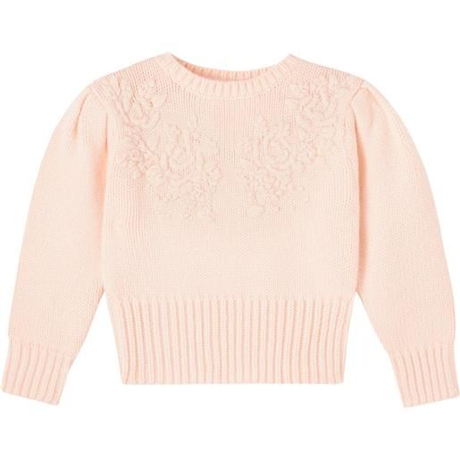 C'era Una Volta pullover gabri con ricamo