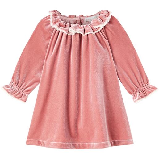 C'era Una Volta baby - abito lili in velluto con volant