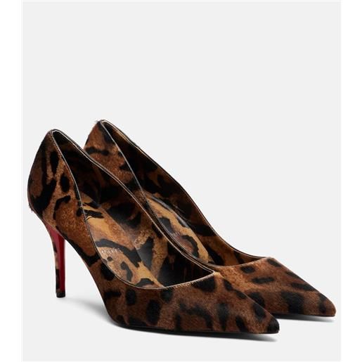 Christian Louboutin pumps miss z 80 in cavallino con stampa