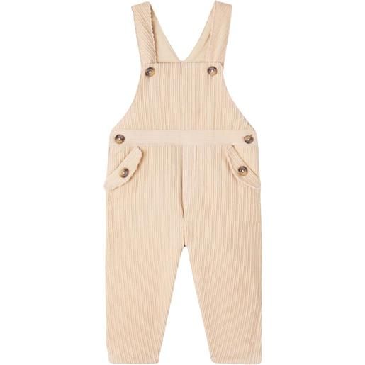 Tartine et Chocolat baby - salopette in velluto a coste di cotone
