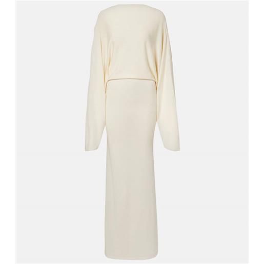 Aya Muse abito lungo con schiena scoperta